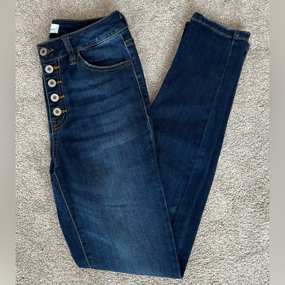 KanCan high rise skinny jeans - size 27